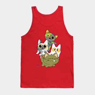 Halloween Cats Tank Top